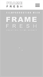 Mobile Screenshot of framefresh.com
